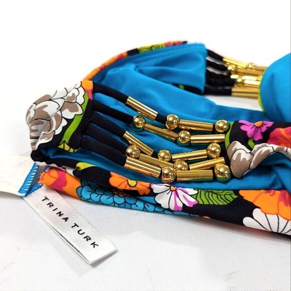 Trina Turk Brazilian Cut Bikini Bottoms - Picture 1 of 3